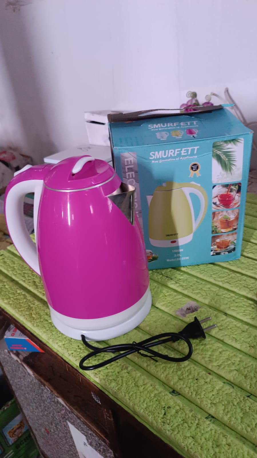 Stainless Steel Electric Kettle 1500 Watt (2 Ltr.) Stainless Steel Electric Kettle 1500 Watt (2 Ltr.)